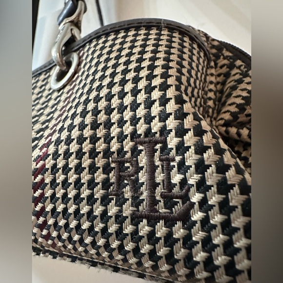 Ralph Lauren Houndstooth Women's Bag - Picture 3 of 6